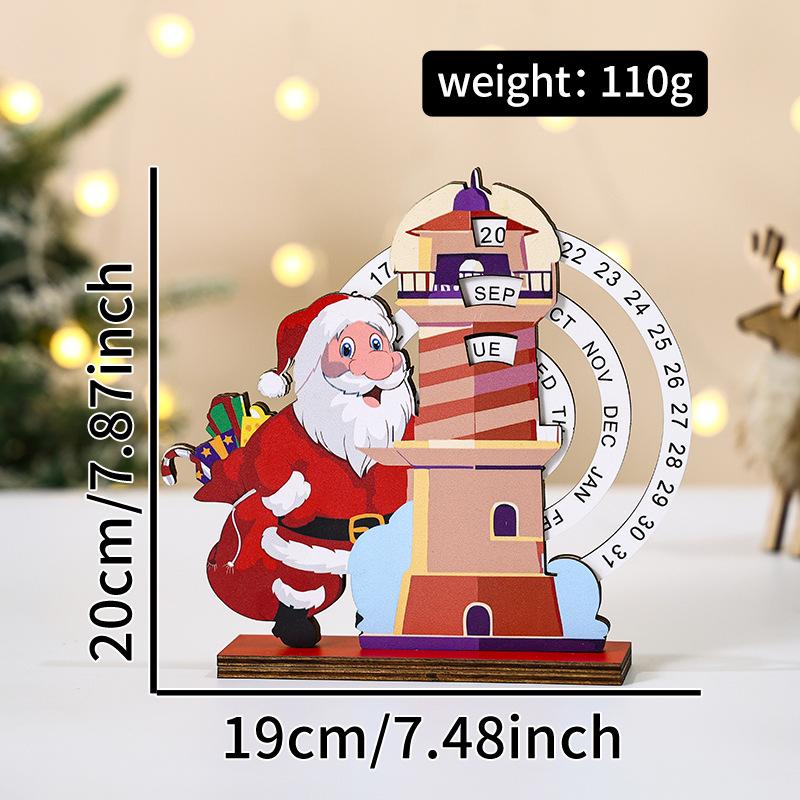 Рождественское украшение в виде цифрового календаря Новый рождественский календарь обратного отсчета, украшения, домашние поделки, украшения