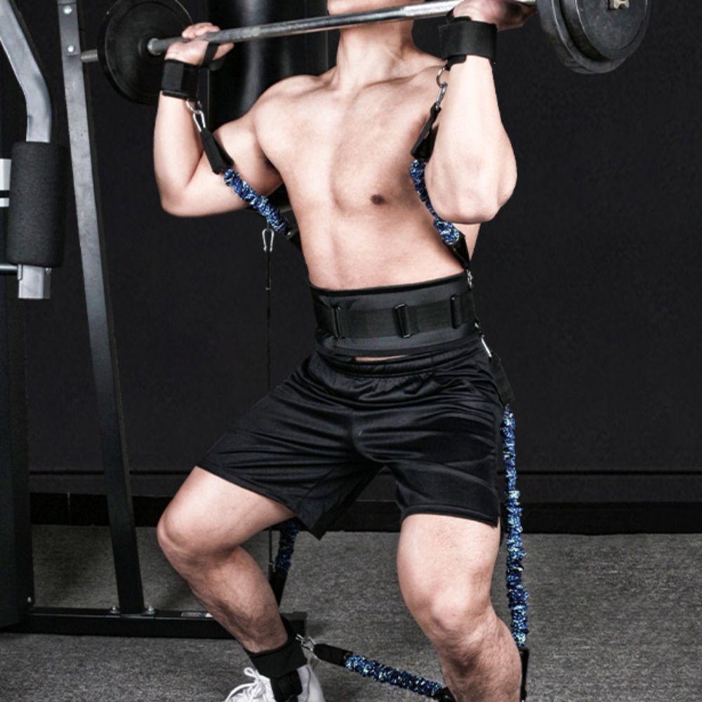 Stretching Strap Resistance Bands Professional Fitness Workout Expander Yoga Exercise