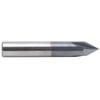 Chamfer End Mill 3 Flute 60 Degrees Milling Cutter Tungsten Steel CNC Carving Polishing Router BitD12 X