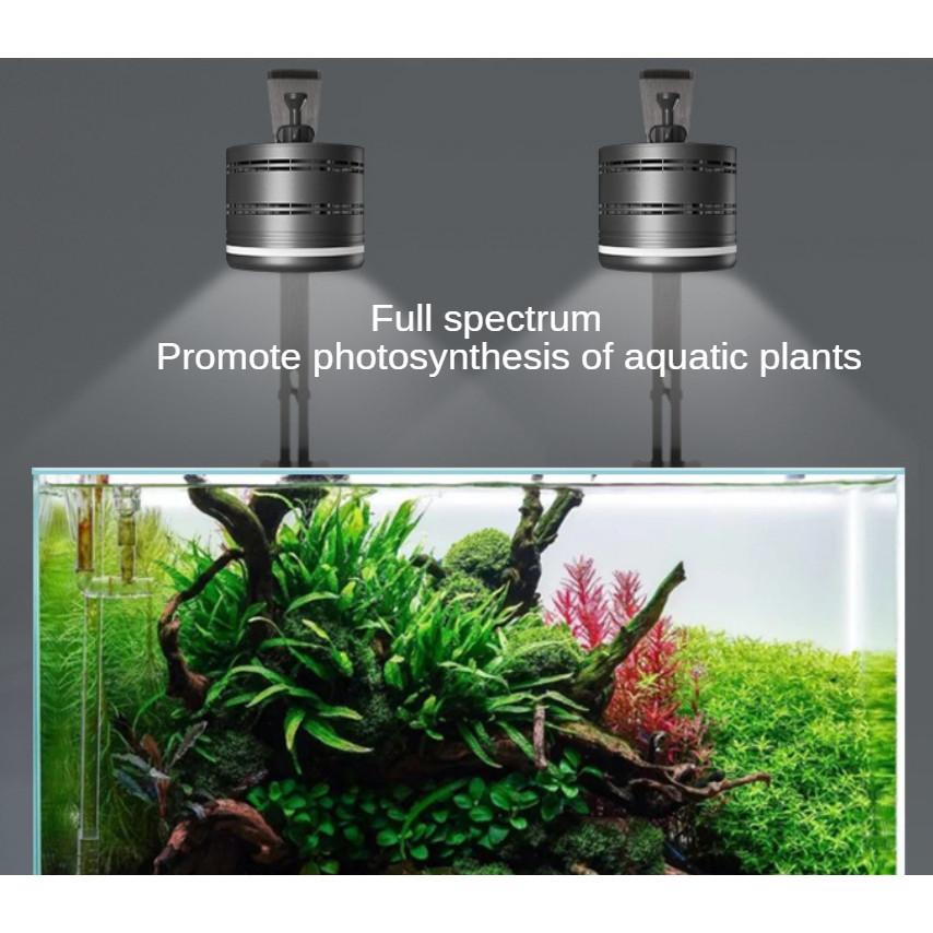 30W/50W Aquarium LED Lamp Fish Tank Aquatic Plant Light Brightening Promote Growth Full Spectrum WRGB Output Moss Downlight