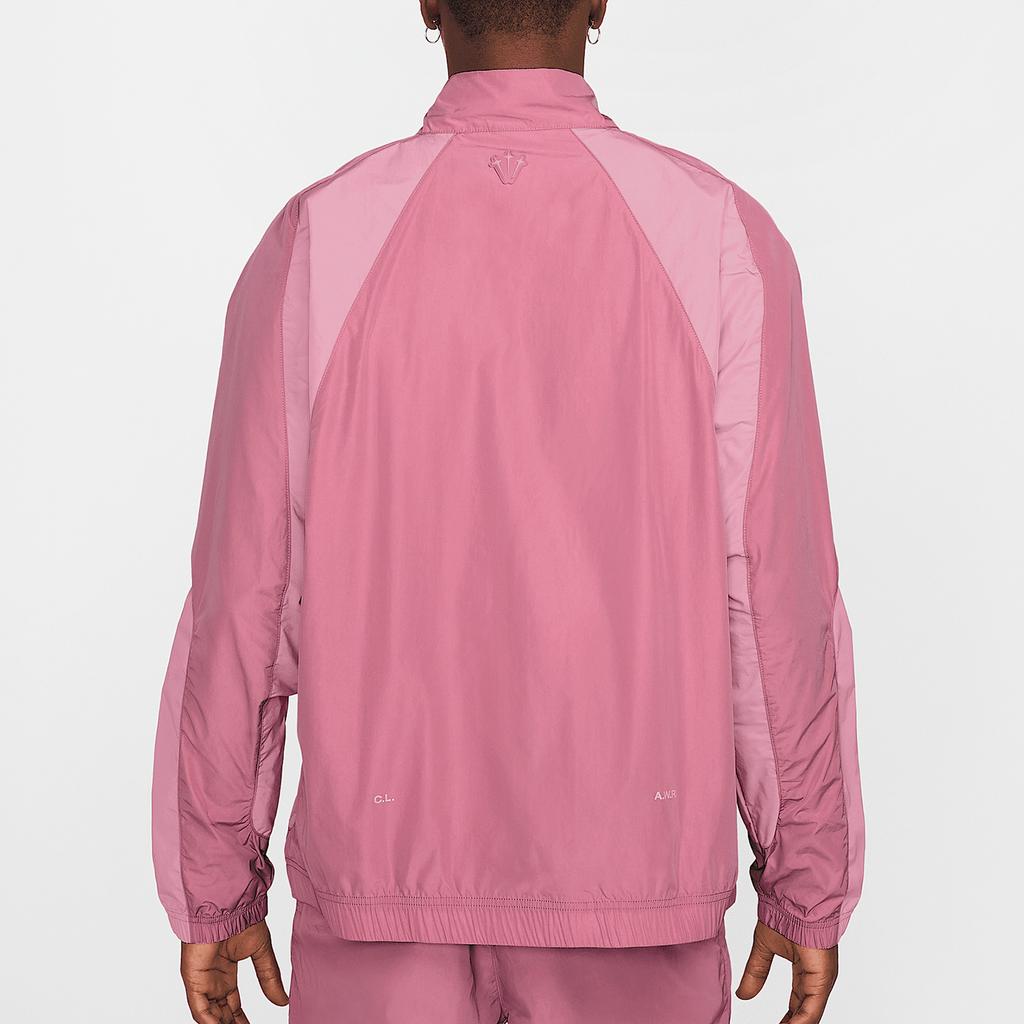 Nike X NOCTA Нейлоновая куртка для трека Desert Berry/Elemental Pink Унисекс Верхняя одежда Красный FN7666-667