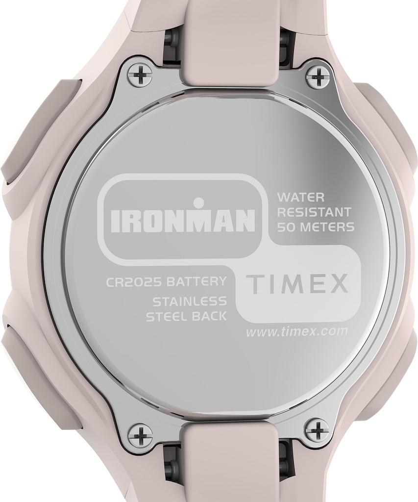 Часы Timex Women's Ironman E30 34 мм, розовые/цифровые/розовые. , цифровой.