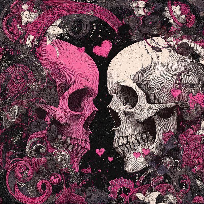 Полная Алмазная Живопись Квадратными Алмазами Розовый Череп 5D DIY Алмазное Искусство Мозаика Вышивка Крестом Хэллоуин Рукоделие H