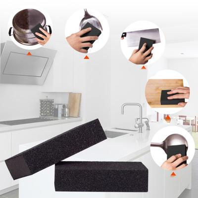 Хорошая очистка Чистое масляное пятно Нано-наждак Кухонная кастрюля Набор для ржавчины Губки 1 шт. Новое Мытье посуды Натирание Волшебные очаговые пятна Удаление высокой плотности Коричневый Черный