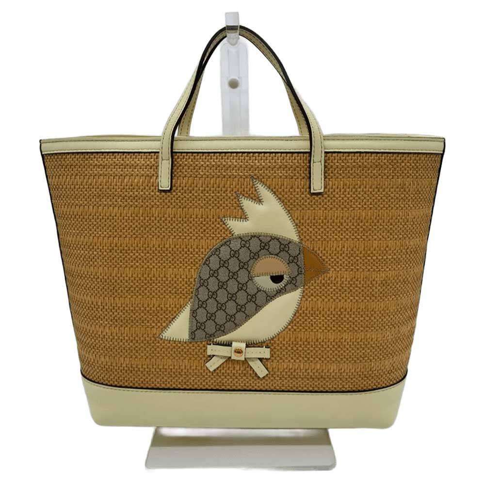 Used GUCCI Chilled licenseHandbag straw Women