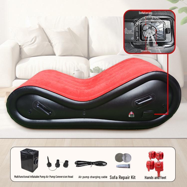 Универсанный надувной диван-кровать - Складное, портативное кресло для двоих для взрослых