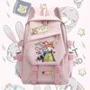 Crazy Animal City Animation Peripheral Judy Nick Fox Elementary School Bag Men'S And Women'S Casual Large Capacity Backpack