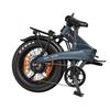 Pixar F2 folding fat tire electric bicycle,48V 250W high-speed brushless motor,48V 15Ahbattery,20×4",5-speed power assist,front fork suspension.