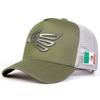 Unisex Mexican Eagle Label Baseball Net Caps Spring and Summer Outdoor Adjustable Casual Hats Hip Hop Hat Sunscreen Hat