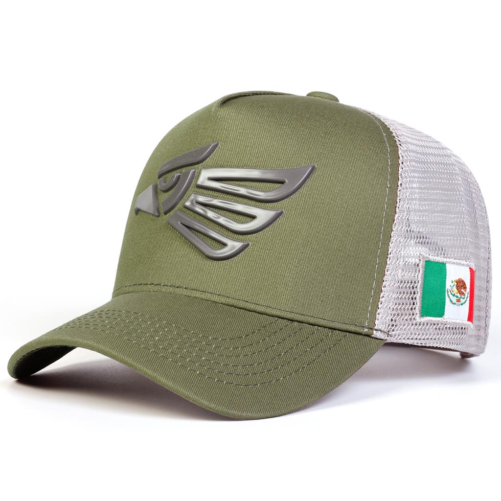 Unisex Mexican Eagle Label Baseball Net Caps Spring and Summer Outdoor Adjustable Casual Hats Hip Hop Hat Sunscreen Hat