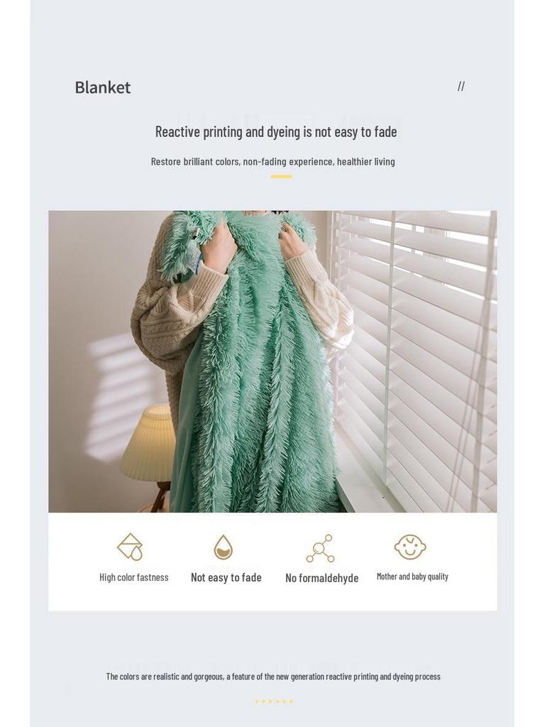 Плюшевое бархатное двухслойное одеяло для детей на диван или пододеяльник