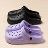 Breathable Thick-Soled Closed-Toe Beach & Garden Shoes for Men & Women - Comfortable Summer Couple Style Slippers