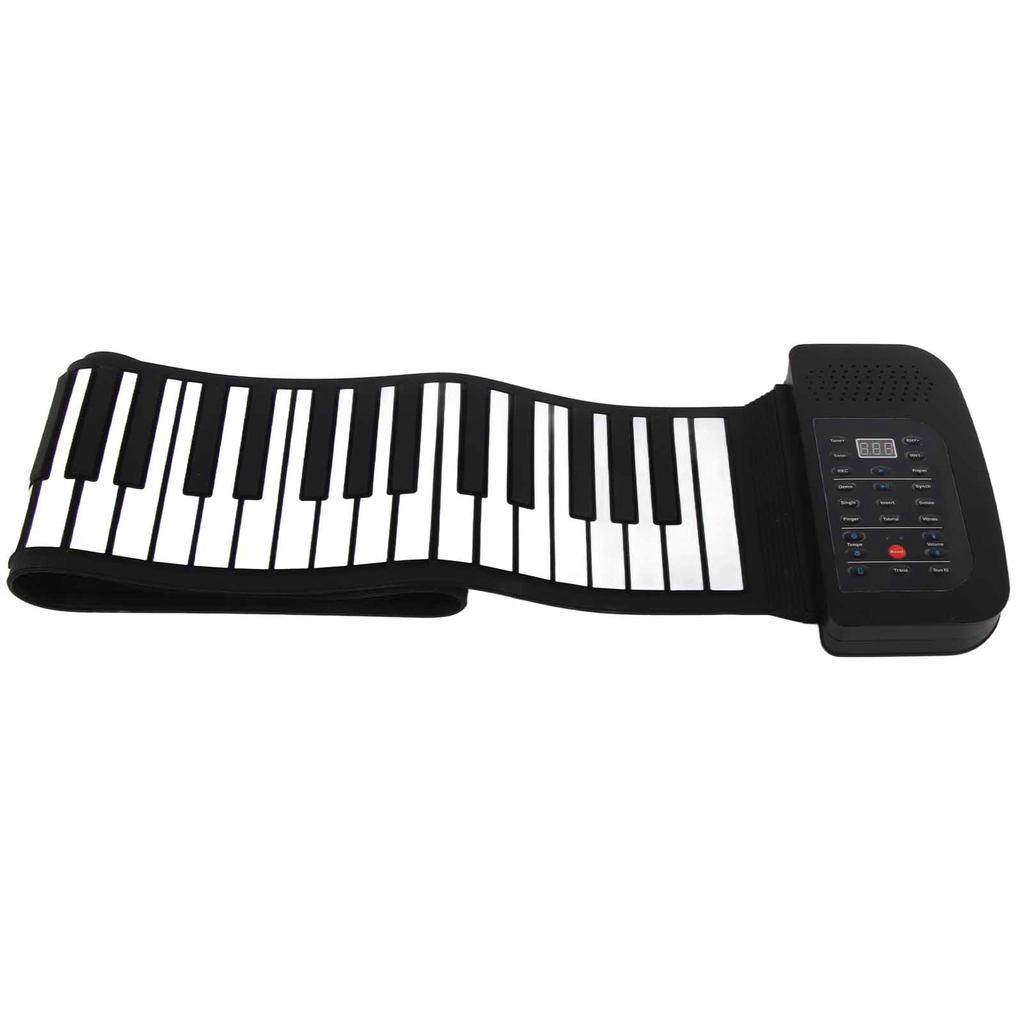 Rollup Piano Silicone 88 Keys Roll Up Piano Keyboards Hand Roll Piano Educational Gifts