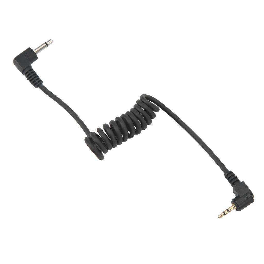 Шнур затвора камеры 2,5 мм - 3,5 мм позолоченный пластиковый эластичный триггер вспышки спуск затвора