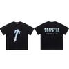 Cross-border new graffiti letter printing European and American street trendy brands loose and versatile casual men's and women's short-sleeved round