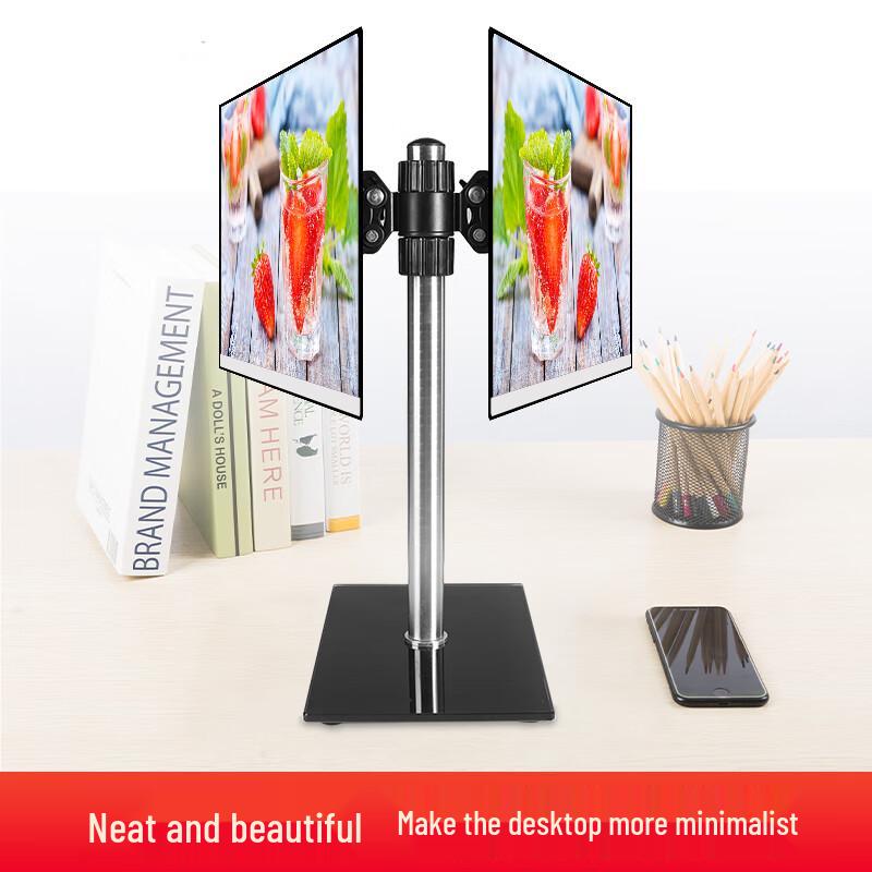Oshumai 14-27 Inch Triple Monitor Desktop Stand