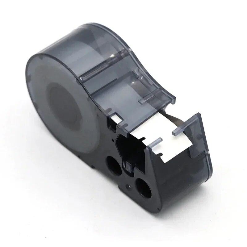 Compatible with MC-500-595 Label Strip BMP-41 BMP-51 BMP-53-PC-Linked Printer Ribbon 12.7mm * 7.6m Vinyl Label Ribbon0.5'' * 21'