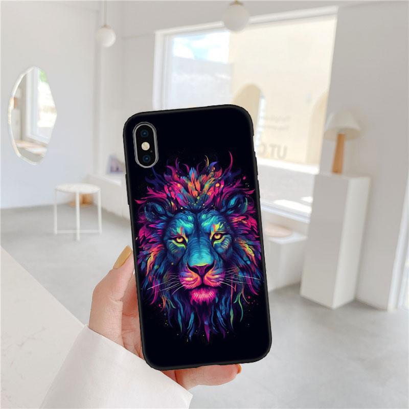 HK4 Животное лев Мягкий чехол для телефона для Huawei Mate 20 P Smart+ P20 P30 Lite Pro Y5p Y6p Y6s Y7a Y8p Y8S Y9 Prime Y9A Y9S