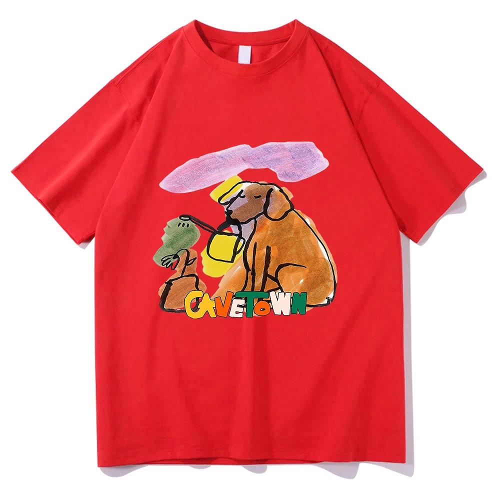 Man’s Best Friend Cavetown Album T Shirt Funny Men/women Clothing Harajuku Summer Tops Vintage Unisex Cotton Graphic T Shirts