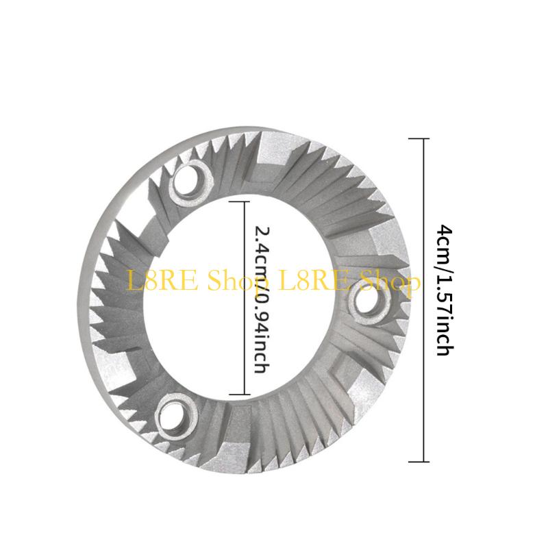 L8RE Набор из 2 высокоточных 40-мм жерновов для кофемолки Нержавеющая сталь Эффективность помола Снижение нагрева