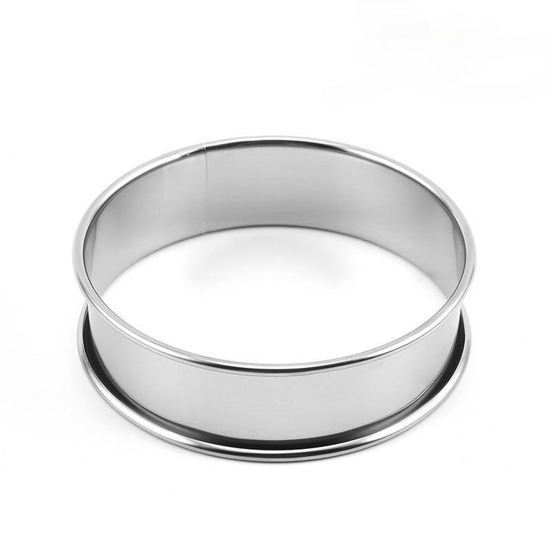 Круглая форма для печенья, форма для выпечки, кольца для маффинов, кольца из нержавеющей стали, кольца для пирогов, кольца для выпечки