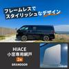 Москитные сетки GRANDOOR для маленьких окон в Toyota Hiace и 8 декабря 2013 года и (200-я серия, 4-е, 5-е, 6-е, 7-е поколение, позже) (2 экрана)