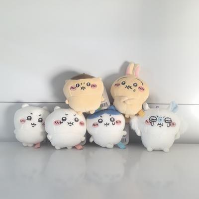 Новая Плюшевая Кукла Chiikawa Ухмыляющееся Выражение Усаги Хачиварэ Супер Милая Каштановая Белка-летяга Задняя Упаковка Декорация Подарок