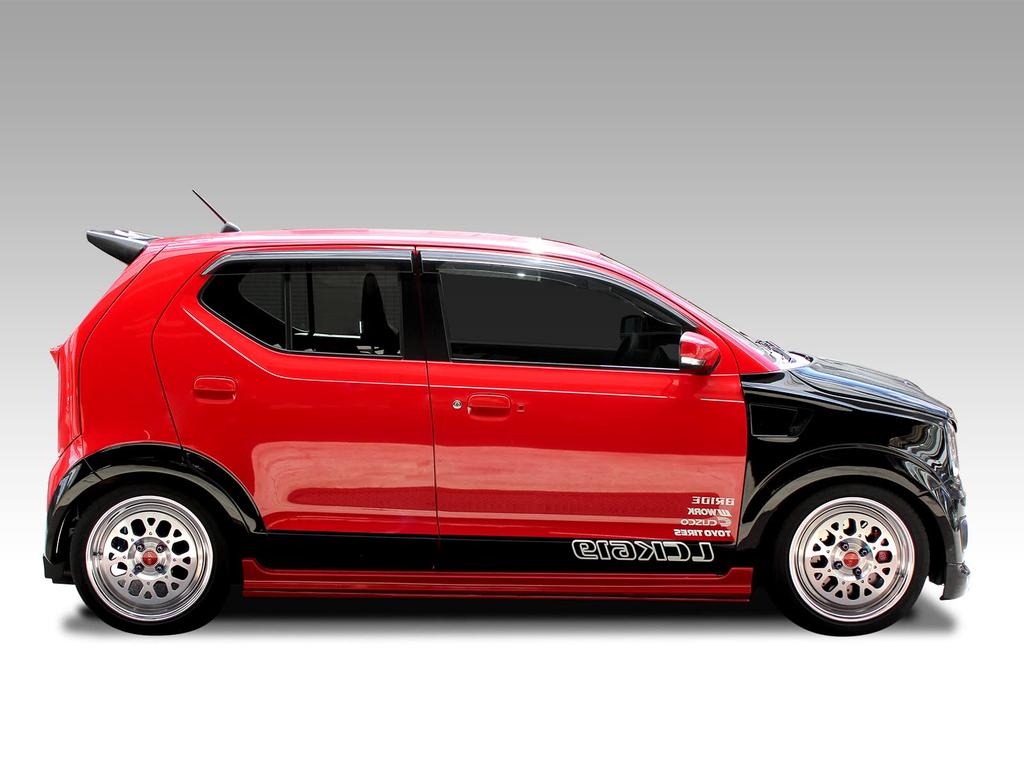 Rear Roof Spoiler Type 2 for Toyota Matte Black Alto, Lck619, ABS,