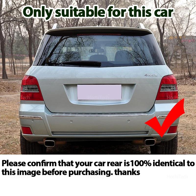 LED License Plate Light for Mercedes Benz GLK X204 2007-2013 White Error Free Number Plate Lamp A2048200156 License Plate Lights 2