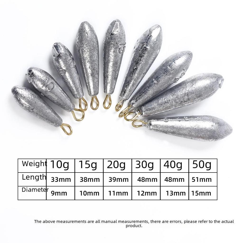 Набор удочек для дальнего заброса с грузилами Water Drop для морской рыбалки