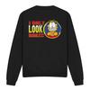 Garfield Unisex Adult I Only Look Harmless Sweatshirt