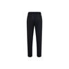 Li-Ning Moisture Wicking Comfortable Solid Color Wrinkle Resistant Casual Pants Unisex Bottoms Black AKLU495-1
