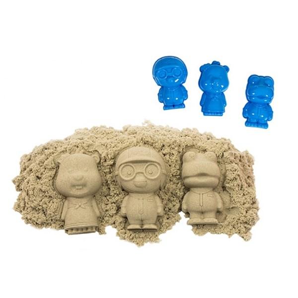 Игровой набор Pororo Kids and Sand Sea, разные цвета, 3390 г, популярные корейские игрушки