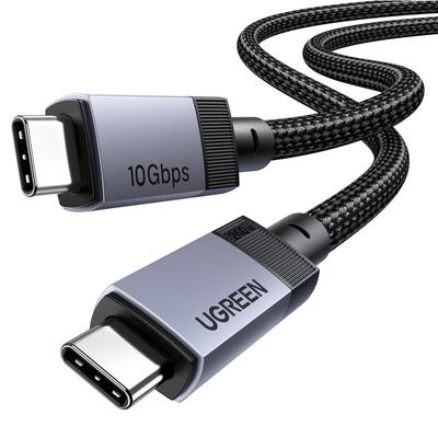 UGREEN USB Gen Ультрабыстрый 4K 60 Гц Видео 10 Гбит/с Зарядка Совместим с iPhone Pro MacBook Pro iPad ThinkPad Dell Galaxy и Другими USB-C Длиной 1 м