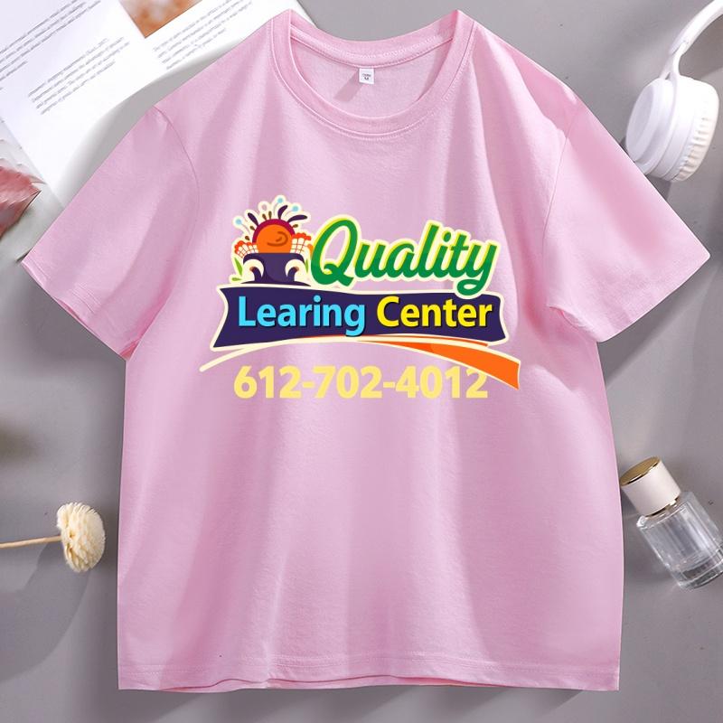 Quality Learing Center T Shirt Funny Republican Humor Childcare T-Shirt Unisex Women Short Sleeve Printed Tshirt Unisex Clothing