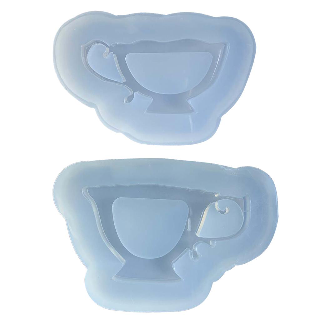 Практичная силиконовая форма для жидкого песка, форма для кофейной чашки, уникальные формы для изготовления ювелирных изделий из эпоксидной смолы для Y энтузиастов