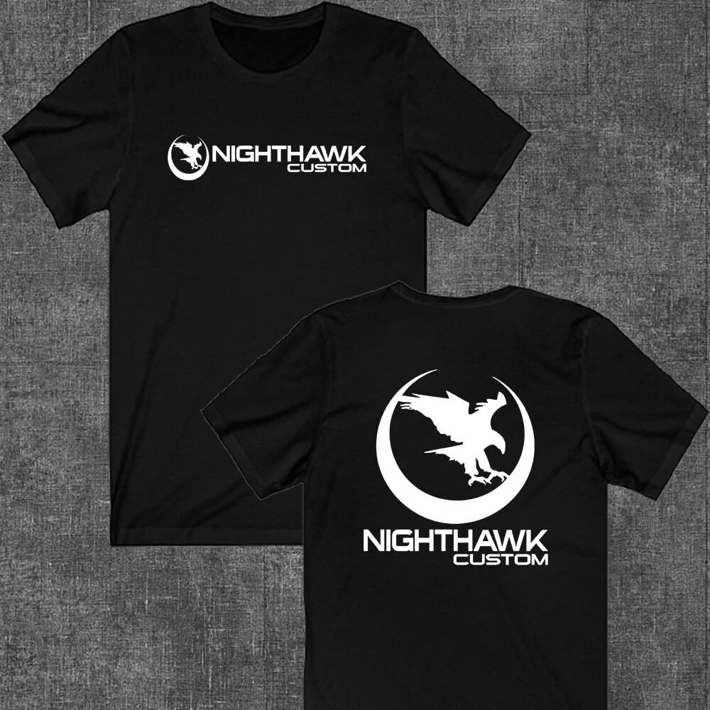 Мужская черная футболка Nighthawk Custom Firearms Размеры от S до 5XL