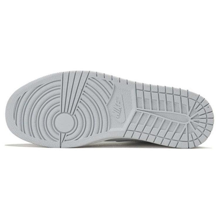 Jordan 1 Mid Металлик Платиновый Серебристый 554724-032
