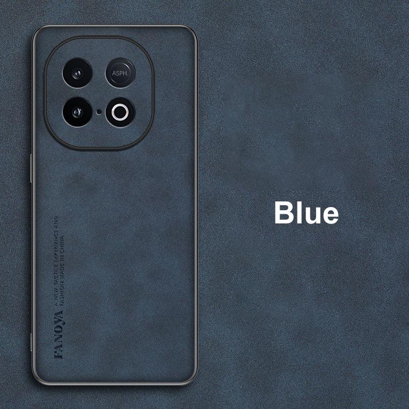 Для iQOO Z10 Turbo Чехол Роскошный Кожаный Чехол для Телефона Для Vivo iQOO Z10 Turbo Pro 5G Задняя Крышка Матовый Силикон Полная Защита