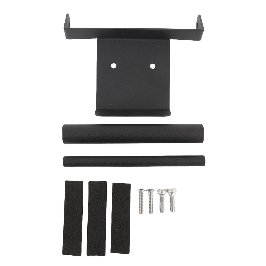 Motorcycle Mobile Phone Holder Black Metal Motorcycle Navigation Bracket GPS Phone Stand