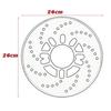 2Pcs Auto Car Vehicle Aluminum Alloy Wheel Decorative Disc Brake Cover Sheet