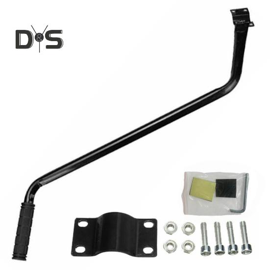 Children Bike Safety Trainer Handle Non-slip Heavy Duty Metal Kids Cycling Learning Bike Balance Push Bar Bike Riding Auxiliary Accessories