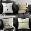 JJo MaloneE London Brand Cushion Cover Pillowcase Ultra Soft Skin Friendly Fabric Cloud Like Comfort Concealed Zipper