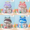 Preschooler Cartoon Mushroom Backpack With Air Cushion Straps For Daycare And School Use