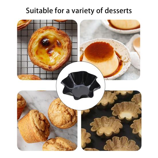 Набор сковородок для тортильи, сковородки для тортильи из углеродистой стали с антипригарным покрытием, миски для салата тако, форма для торта в форме цветка