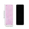 Rectangular Folding PVC Exercise Pad Suede Towel Mat Thick Gym for Home