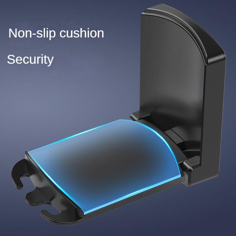 Foldable Earphone Holder Wall-mounted Computer E-sports Headset Holder Wall Headphone Holder