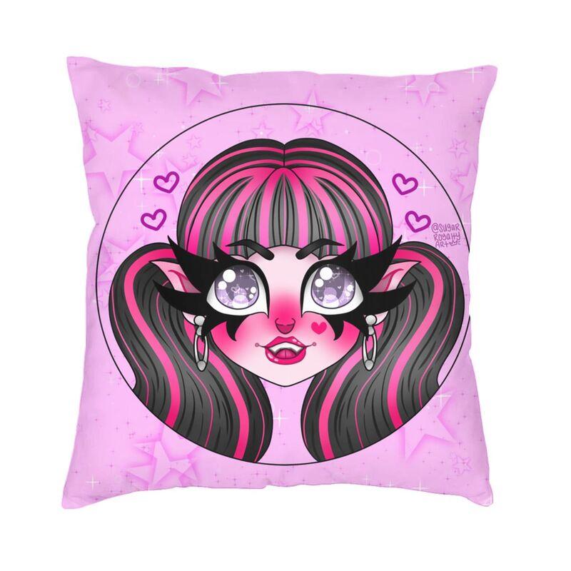 Дракулаура девушка Monster High Роскошные пледы наволочки домашний декор мультфильм анимация ТВ автомобиль наволочка