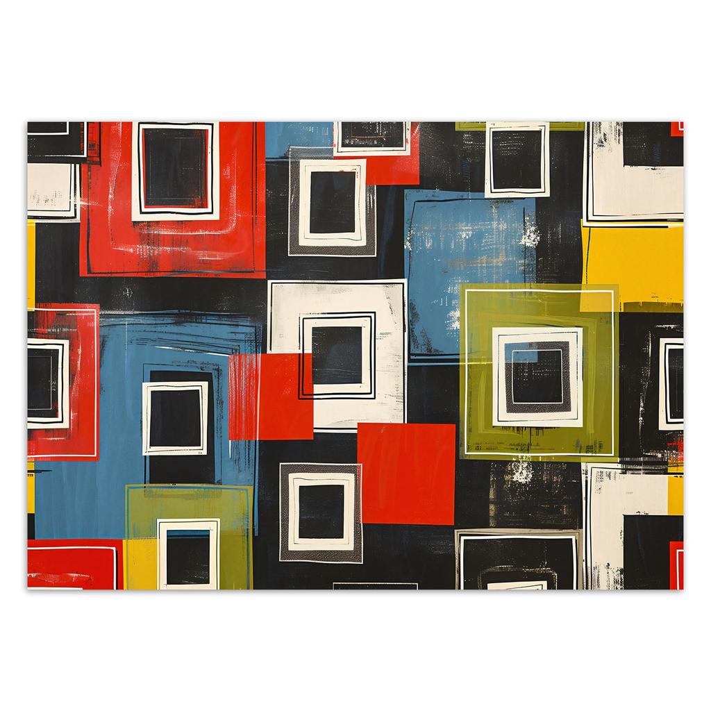 Wallpaper Colorful retro abstraction