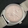 HAND-WINDING VINTAGE HMT KOHINOOR INDIAN MENS PINK COLOR DIAL WATCH A441019-4 HT-a441019